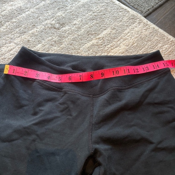 Lululemon Black High-Rise Lounge Sweatpants – Ribbed Waistband - Picture 2 of 4